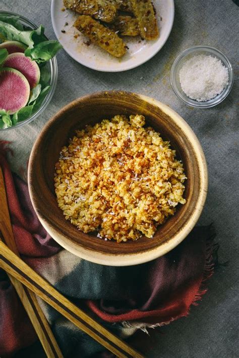 Coconut Turmeric Brown Rice — Mindful Health Cooking Recipes Recipes