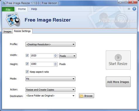 Free Download Free Image Resizer 1400 Full Free Download Software