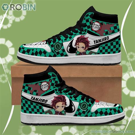 Demon Slayer Jd Sneakers Tanjiro Custom Anime Shoes Robinplacefabrics