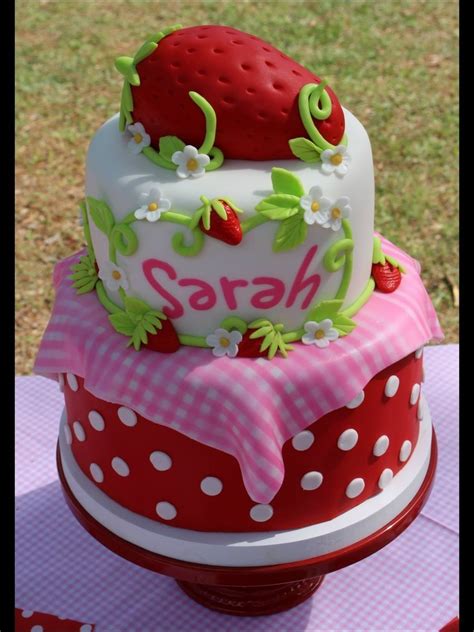 Boxed cake mix is fine, it isn't bad, but it isn't great. Image | Strawberry shortcake birthday, Strawberry birthday cake, Strawberry party
