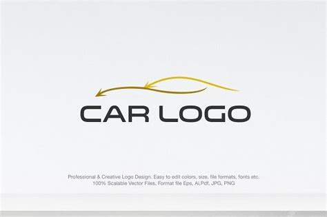 Cal Line Logo Template Car Logo Design Logo Design