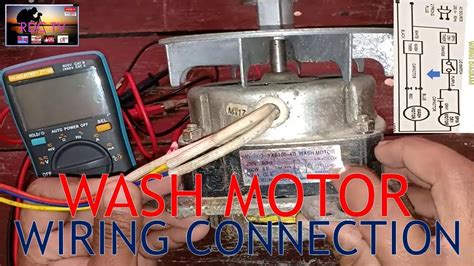 Washing Machine Motor Wiring Connections TAGALOG YouTube
