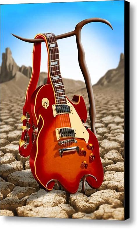 Soft Guitar Canvas Print Canvas Art By Mike Mcglothlen In 2021