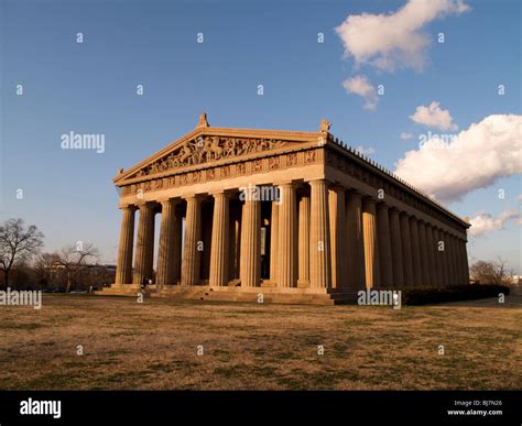 Full Scale Replica Of The Parthenon Centennial Park Nashville