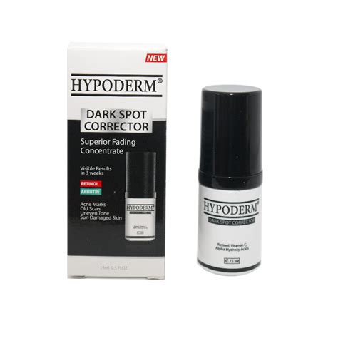 Most dark spot correctors will contain vitamin c or niacinamide (or both), active ingredients known for their brightening properties. Hypoderm Dark Spot Corrector - 15ml - Clinica Pharmaceuticals