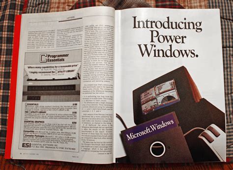 Microsoft Windows 10 Six Page Advertising Insert In Byte Flickr