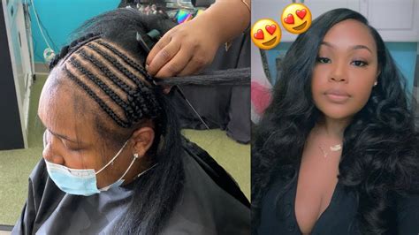Best Braid Foundation For Side Part Sew In Updated 2021 Youtube