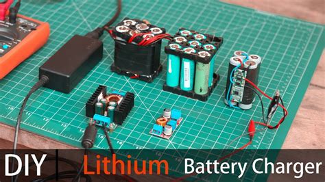 How To Make A Lithium Battery Charger Youtube