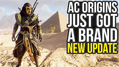 Assassin S Creed Origins Just Got A Brand New Update Ac Origins Update