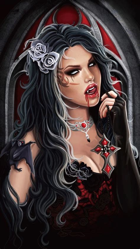 Pin By Chilly Chillz On Color By Number Vampire Art Vampire Woman
