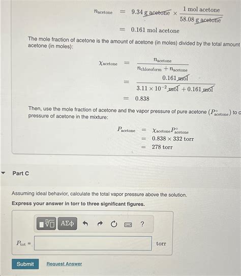 Solved Nacetone G Acetone Chegg