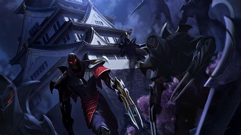 Zed The Master Of Shadows Artwork League Of Legends Wallpapers