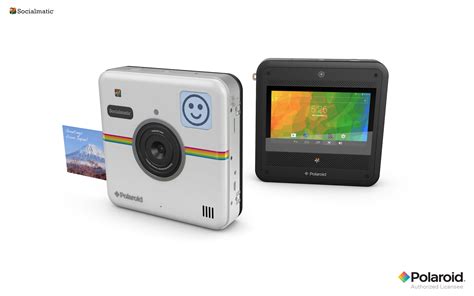 Polaroids Socialmatic Camera Packs 14mp And Mobile Printing In A Wifi