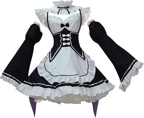 Amazon Com Maid Outfit Cosplay For Women And Girls Japanese Anime
