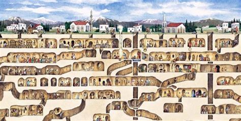Video The Mysterious Link Between The Underground City Of Cappadocia