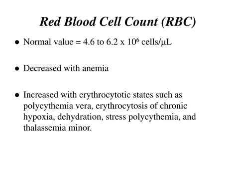 Ppt Complete Blood Count Cbc Powerpoint Presentation Free Download