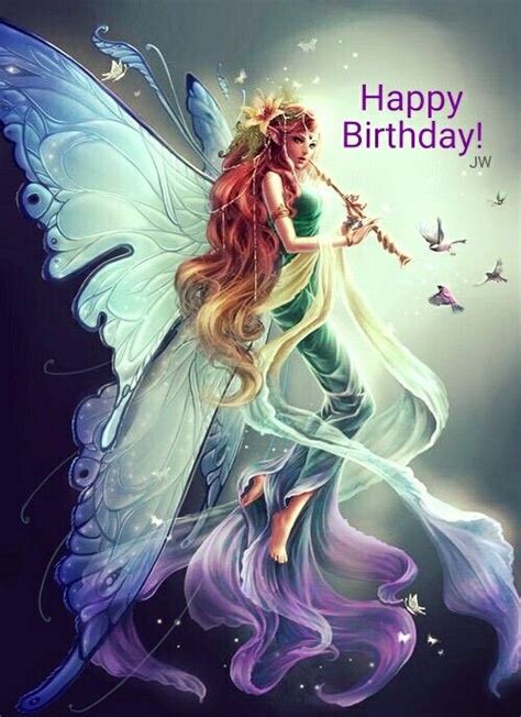 Pin By Joy Withers On Happy Birthday And Sayings Fantasy Fairy Fairy