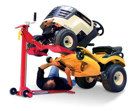 Riding Lawn Mower Lifts At Garden Equipment