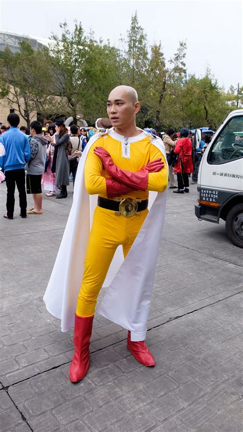 The seemingly ordinary and unimpressive saitama has a rather unique hobby: One Punch Man - Wikipedia