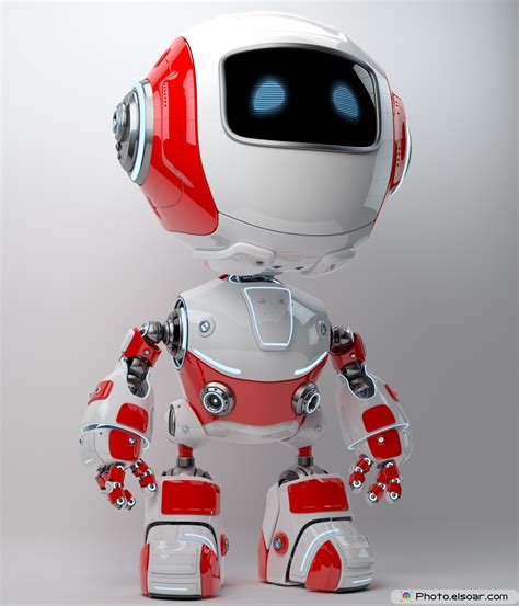 25 Cool Funny Cute Robot Character Designs Elsoar