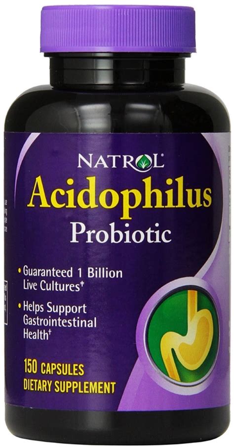 Buy Natrol Acidophilus Probiotic Capsules 150 Ea Pack Of 2 Online At