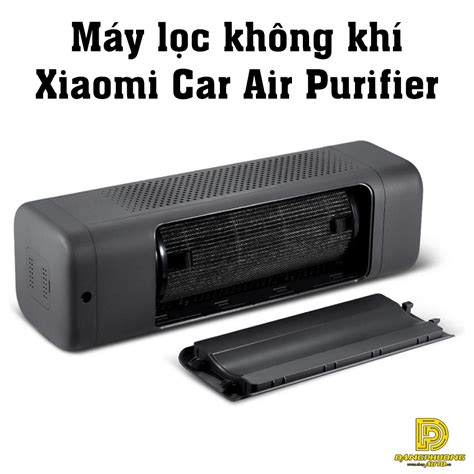 Mi home (mijia) car air purifier black. > Máy lọc không khí trên ô tô Xiaomi car air Purifier giá rẻ