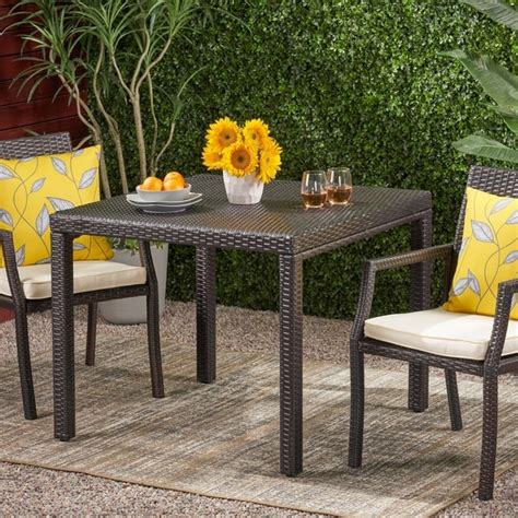 Shop Rhode Island Outdoor Wicker Square Dining Table Only By