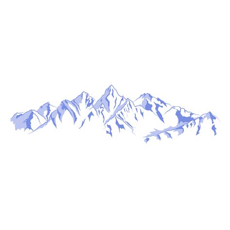 Vector Transparent Background Mountain Png