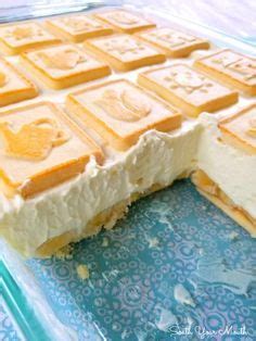 Line bottom of 9 x 13 with 1 bag of cookies. Paula Deen's Banana Pudding | This iconic recipe using ...