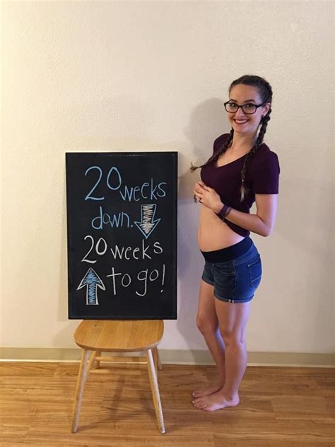 20 Weeks Pregnancy Chalkboard Pregnant Pics 20 Weeks Pregnant Safari