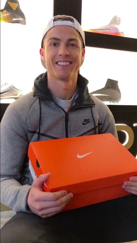 Cristiano Ronaldo Launches New Nike Mercurial Football Boots Photos