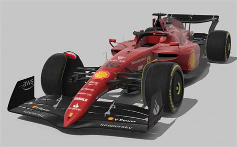 Stl File F1 2022 Ferrari F75 🚗・template To Download And 3d Print・cults