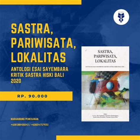 Sastra Pariwisata Lokalitas Antologi Esai Sayembara Kritik Sastra