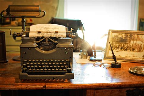 Only a brilliant science writer could possibly traverse the mysterious landscape of america's most about the author. Free Images : desk, writing, vintage, antique, retro, old, typewriter, office, nostalgia, drink ...