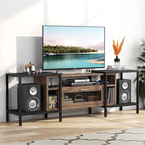 Tribesigns 75 Inch Tv Stand For Tvs Up To 85 Inch Media Console Table