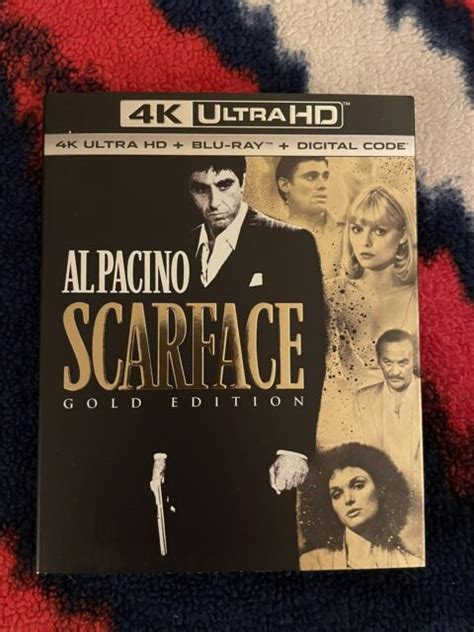Scarface 4k Ultra Hd Uhd Blu Ray Gold Edition For Sale Online Ebay