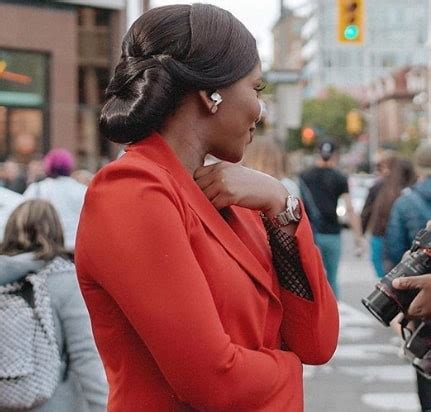 Photos Genevieve Nnaji Stuns In Red At Toronto Premiere Of Lion Heart Movie NaijaGists Com