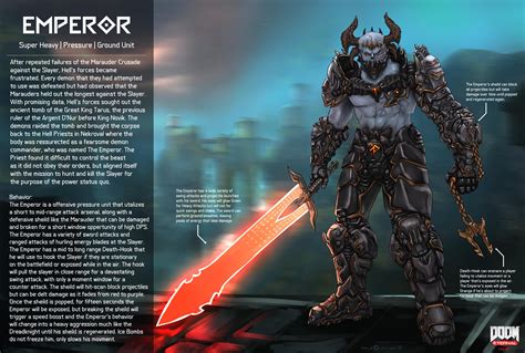 New Demon Concept The Emperor Doom Eternal Fan Art Doom