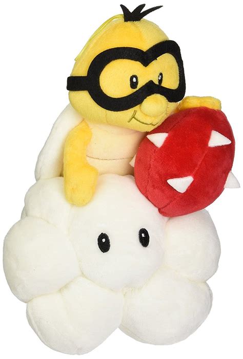 Little Buddy Toys Nintendo Super Mario Lakitu 8 Stuffed Plush Super