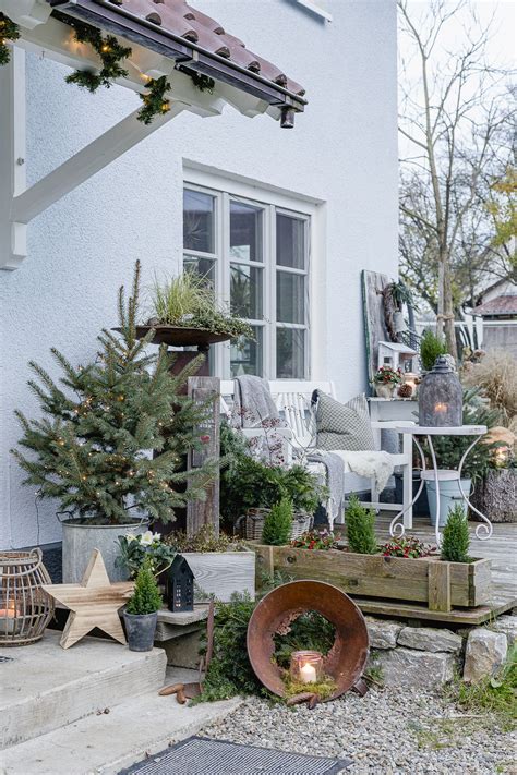 Weitere ideen zu garten terrasse, gartengestaltung, garten. Weihnachtsstimmung im Garten und auf der Terrasse ...