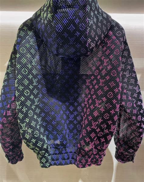 Louis Vuitton Gradient Monogram Mesh Blouson Billionairemart