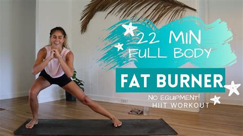 Min Full Body Fat Burner Hiit Workout No Equipment Needed Youtube