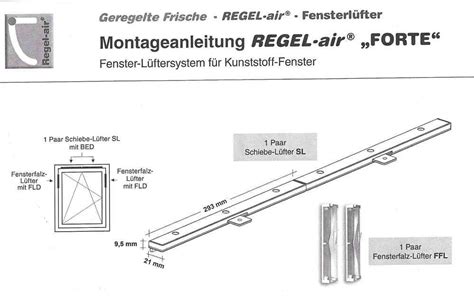 Bohrschablone für hohlwanddosen kaufen bei obi. Regel-Air 30 SL Forte - 1 paar Schiebe-Lüfter, Dichtung sw ...