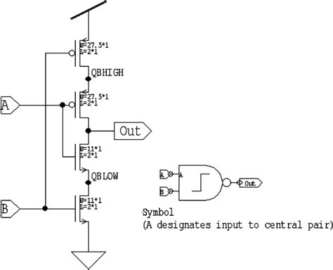 Nand Gate Schematic Diagram Wiring Diagram