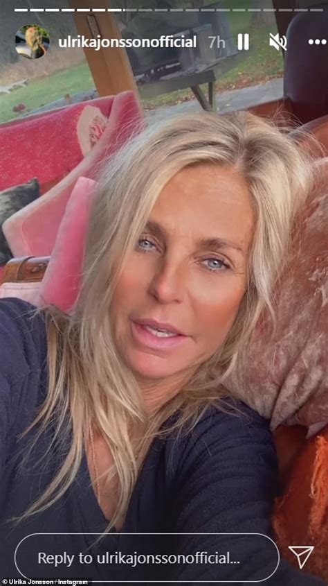 Ulrika Jonsson 54 Reveals She Was Matched With An 18 Year Old On A Dating Site Daily Mail Online