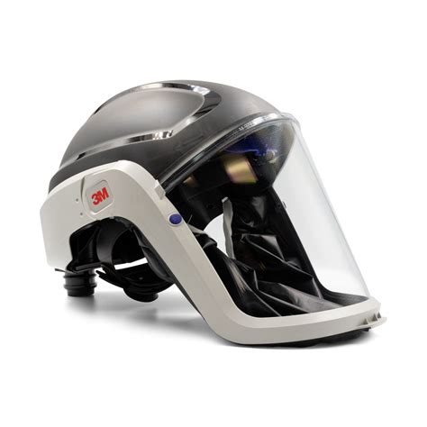 3m Versaflo Face Shield And Safety Hard Hat Helmet M 307 With Fire