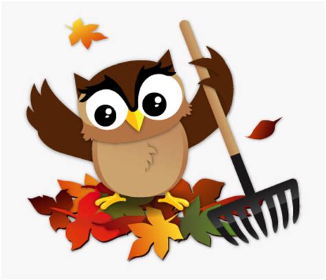 Transparent Fall Owl Clipart Fall Clean Up Clipart Hd Png Download