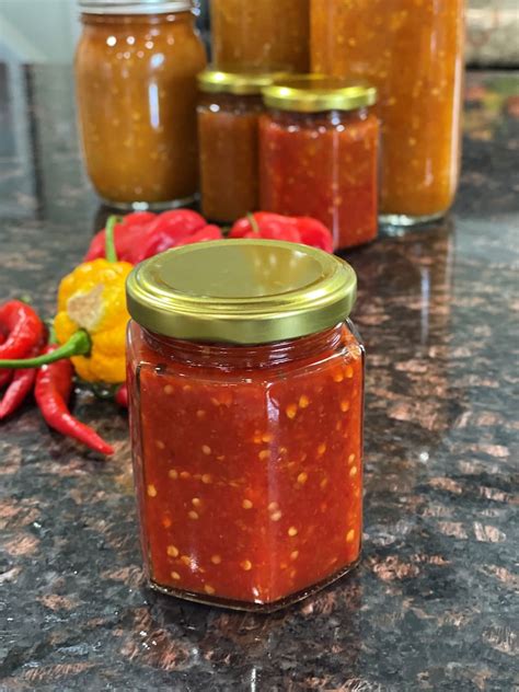 West Indian Pepper Sauce From The Caribbean Trinidad And Etsy