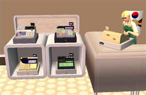 Mod The Sims Decorative Cash Register Plus 3 Register Recolors