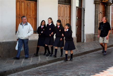School Girls Of Cusco Mira Terra Images Travel Photography